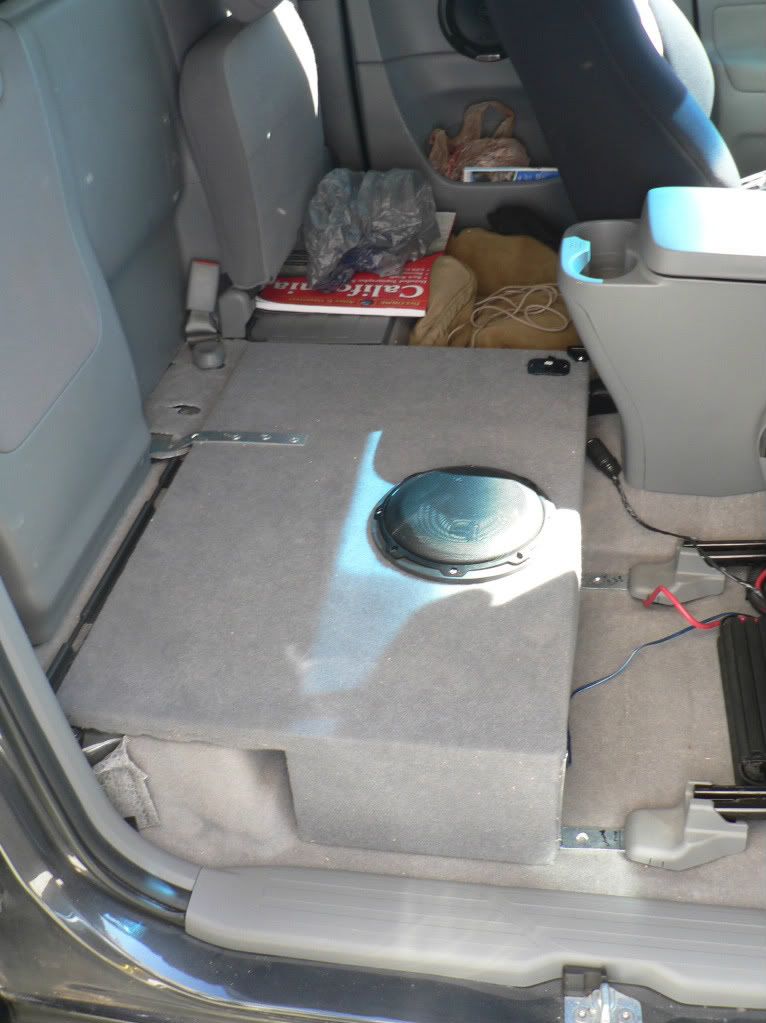 My back seat storage/fridge shelf in 2010 Expedition Portal